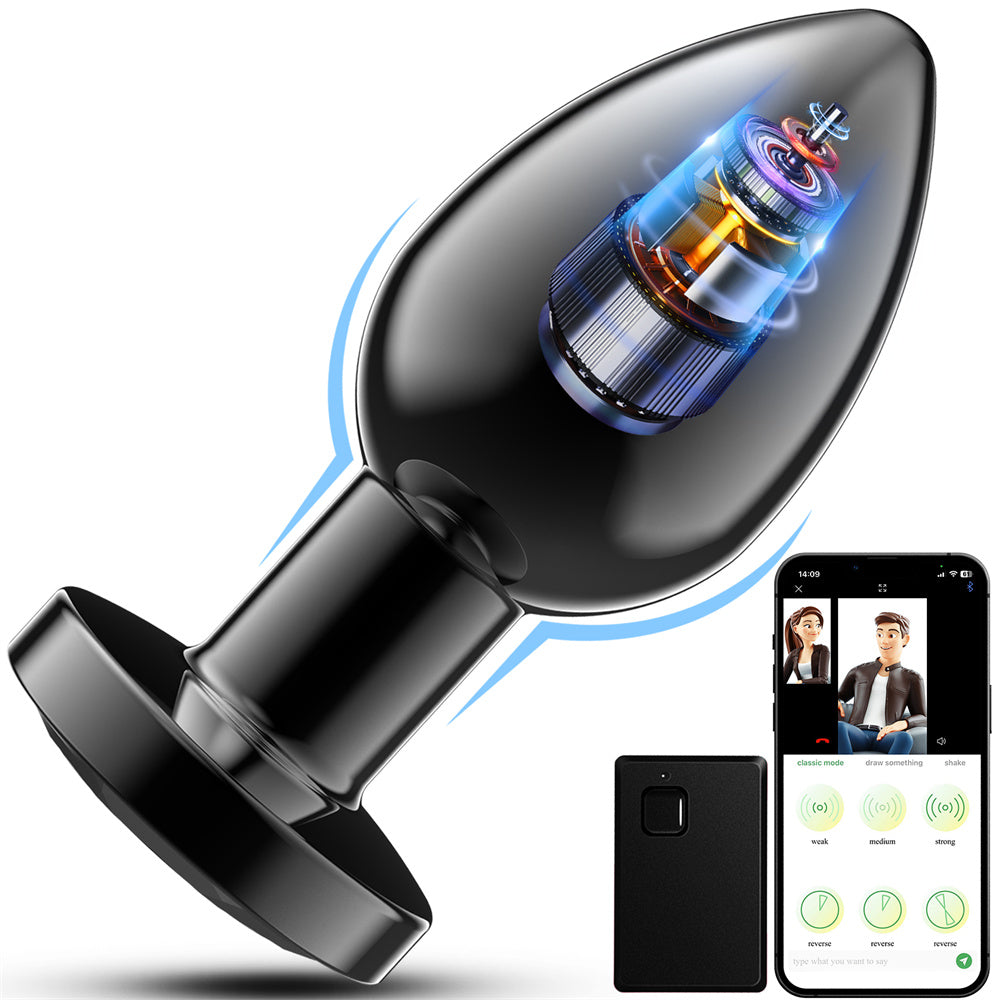 Vibrating Anal Plug Butt Plug Anal Beads Vibrator With Remote Control For Men And Women Adult Sex Toy With 10 Vibration Modes Anal Sex Toy Prostate Massager For Couples Adults