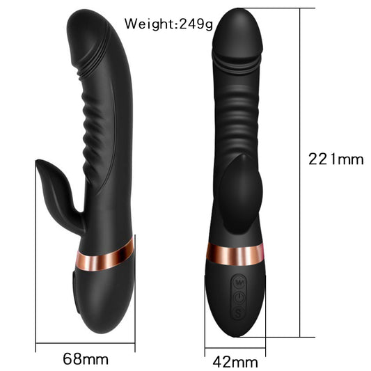 Female G-spot Vibrator, 2-in-1 Smart Heating Toy, Adult- Sex- Toys For Couples Clitoral