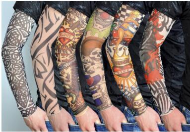 6-Pack Tattoo Arm Sleeves Kit – Stretchy UV-Protective Temporary Tattoo Sleeves (Unisex)