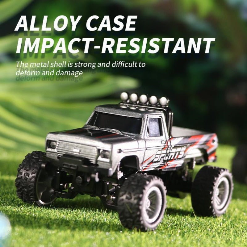 1:64 Mini RC Off-Road Buggy with Detachable Trailer – Remote Control Toy Car for Kids & Outdoor Play