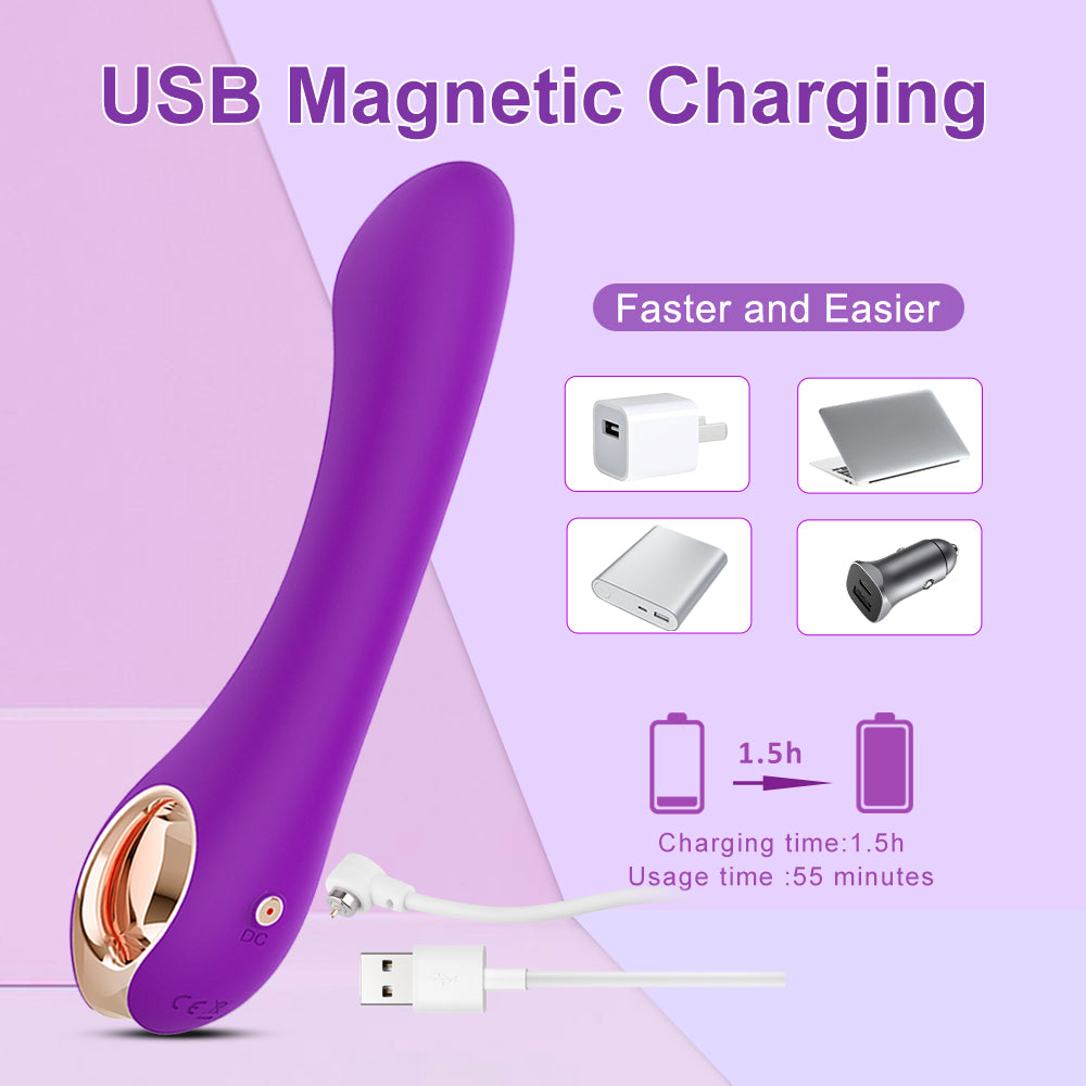 Generic New Rechargeable G Spot With 9 Speed Vibrator- Adult- Sex- Toy