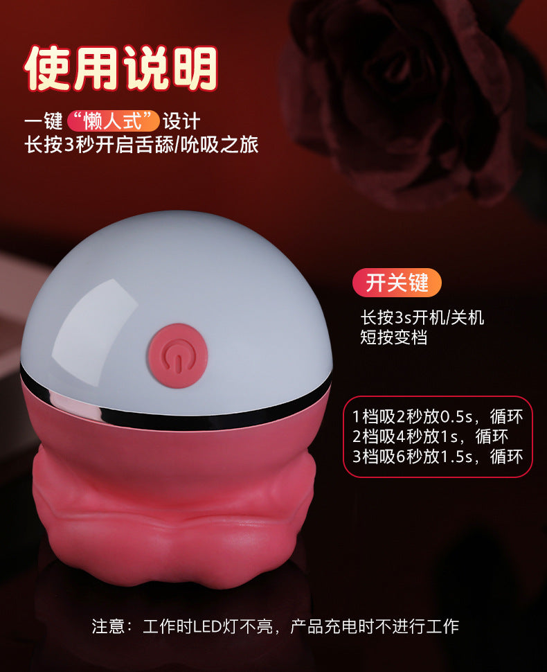 Rose Sex Toys Vibrator For Women - Adult Toys With 10 Vibrating & 10 Tongue Licking Modes, Nipple Toys Clitoral Vibrator G-Spot Vibrators, Adult Sex Toys